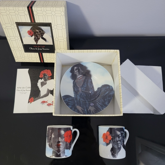 Arte de Café Obras de Jorge Severino Colección Limitada Espresso Set - Picture 7 of 12